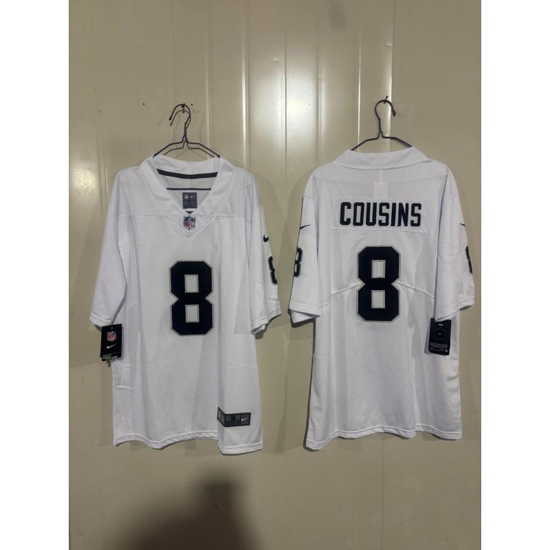 Mens Oversized Embroidered American Football Jersey Tigers Raiders Team Sportswear Loose Fit Cotton Blend