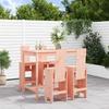 VidaXL 5-piece Garden Bar Set Solid Douglas Wood, Pub Set, Patio Bar Set, Table Set 3157780