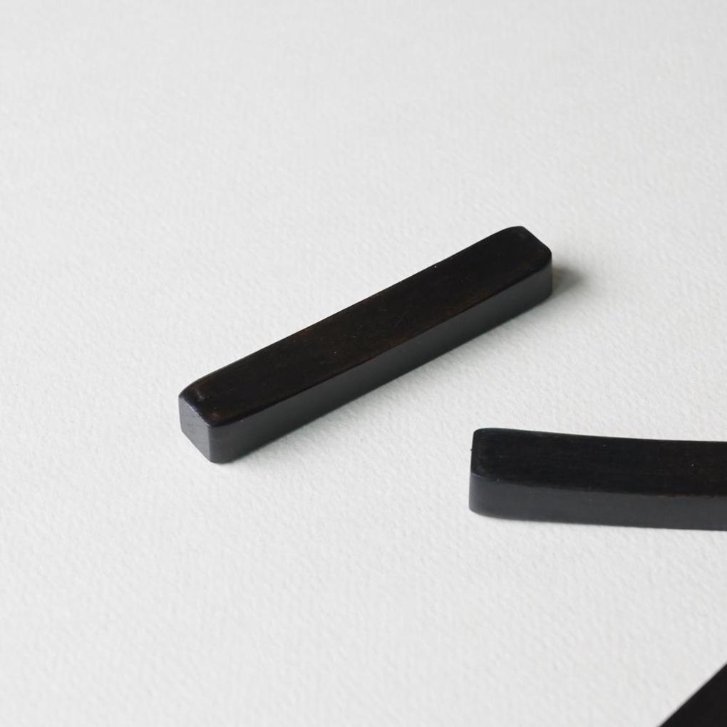 Romwood Rosewood Wooden Spoon Rest All Black