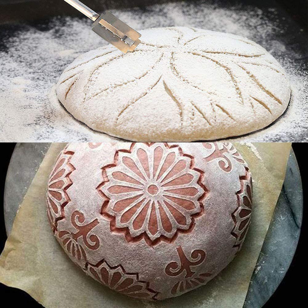 Tool Razor Cutter Dough Scoring Tools Bread Lame Cutter with Leather Bag French Bread Scorer