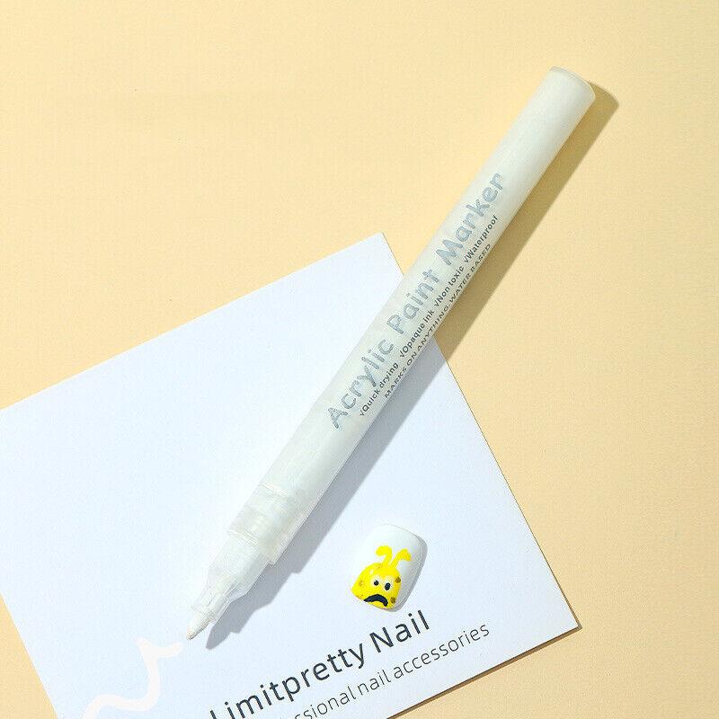 Nail Art Graffiti Pen UV Gel Polish Waterproof Drawing Painting Liner Bru ~ *