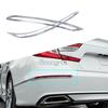 Для Honda Accord 10-го поколения 2018      Бровь ABS Хромированная Накладка Декоративная Задняя Хвостовая Задний Противотуманный Фонарь Рамка Детали 2 шт.