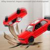 1:36 M3 Спортивный Автомобиль Модель Игрушка Сплавной Кузов Резиновые Шины Миниатюрные Автомобили Двери Открываются Оттяни и Поехали Модели Интерактивные Игрушки