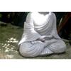 9 Inch Vintage Garden Buddha Statue Indoor Outdoor Garden Zen Buddhism Figurine Sculpture Home Office Store Decor Ornament