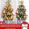 Mini DIY Christmas Tree Set with Encrypted Lights & 90cm Ornaments