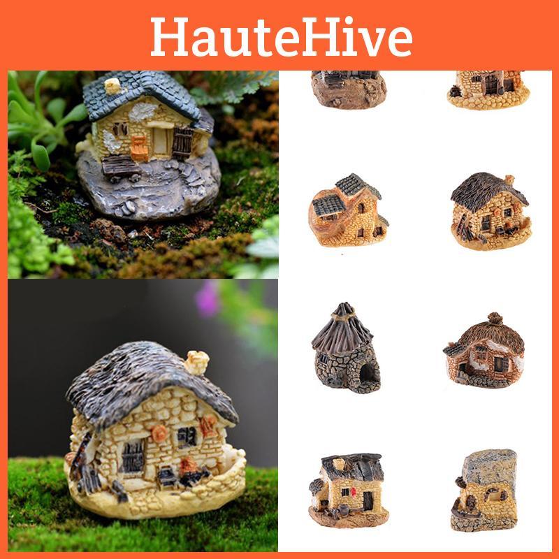 Очаровательные Мини Маленькие Домики Коттеджи Для DIY Ремесленных Проектов И Садового Декора