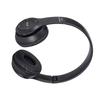 Bluetooth-наушники беспроводные стереонаушники с разъемом для карты, складные наушники-вкладыши для игр, черные