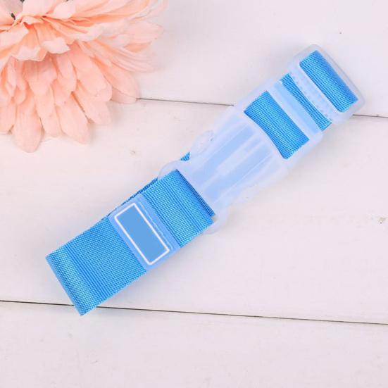 Adjustable Travel Bag Strap Secure Luggage Portable Nylon User-friendly Minimalistic Suitcase Buckle