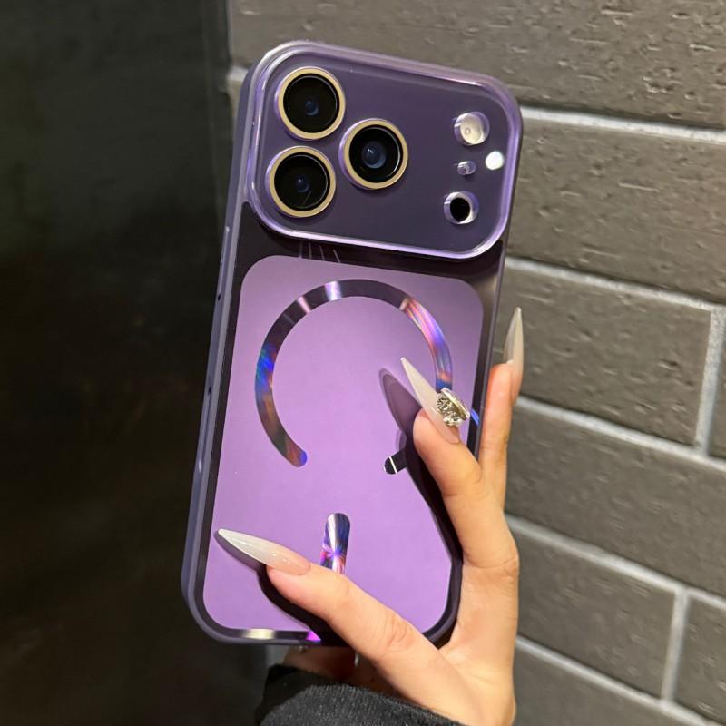 Phone Case IPhone 16 Pro 15 Plus 14 17 Max Matte Magnetic Shockproof Soft Cover