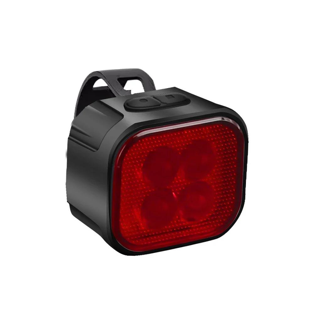 Велосипедный Набор Переднего и Заднего Фонарей Велосипедный Фонарь с USB-зарядкой Передний Фонарь Свет MTB Водонепроницаемый Задний Фонарь Светодиодный Фонарь Велосипедные Запчасти