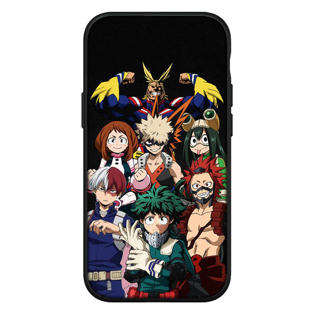 Для iPhone 17 16 15 Xiaomi Poco Redmi Note 14 13 12 11 Pro Max Samsung Galaxy S25 S24 S23 OPPO Huawei BNHA Моя геройская академия Тодороки Шото Чехол для телефона