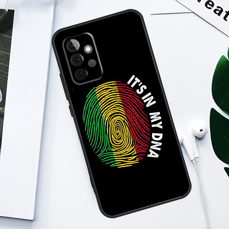 Mali Flag Case For Samsung Galaxy A34 A54 A14 A13 A23 A33 A53 A12 A22 A32 A52 A51 A71 Phone Cover