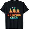 Camping Crew Camp Family Camping Trip Camper Matching Group T-Shirt