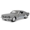 Maisto 1/24 Scale Diecast Model Car of the 1967 Ford Mustang GT In Gray (Product Code: 31260 GY)