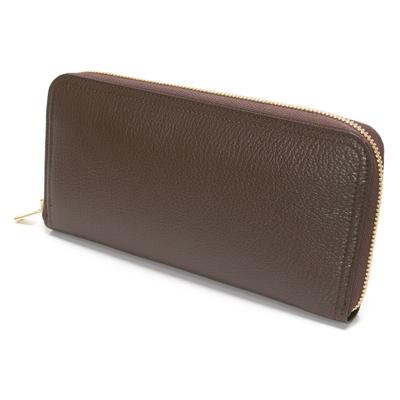 Porter Длинный кошелек с двойной круглой молнией x 129-03735 (Коричневый Оранжевый)