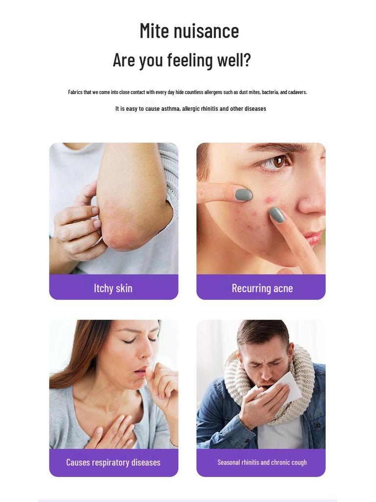 Беспроводной ручной пылесос для кровати с высокой мощностью всасывания