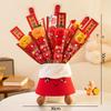 Christmas 2026 Plush Tanghulu Creative New Year Gift New Year'S  Decoration Ornament Tanghulu Bouquet Gift Photography Props