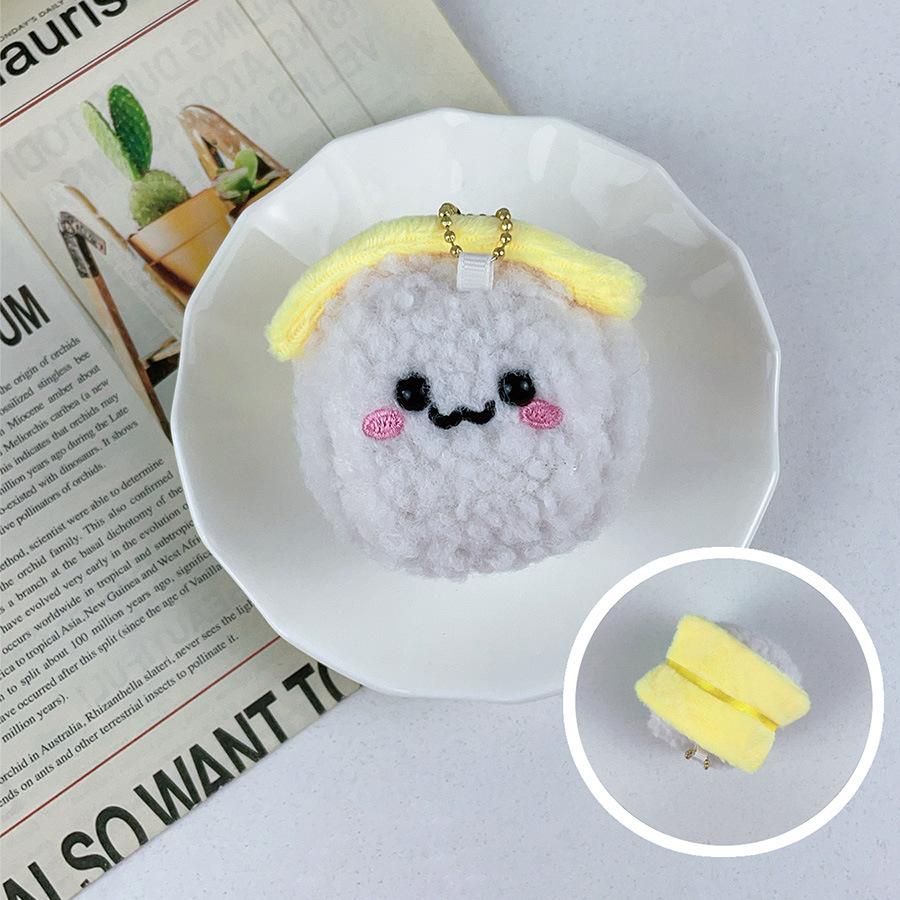 Soft Cute Sushi Keychain Premium Plush Food Toy Stylish Bag Charm For Occasion Any