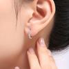 Simple And Exquisite Earrings For Women, Daily Matching Fashion Jewelry, Inlaid With Zircon Small Jewelry