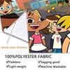 Total Drama Wall Tapestry Aesthetic Wall Hanging Printed Fabric Blanket Decorative Tapestries for Bedroom Living Room Home Decor