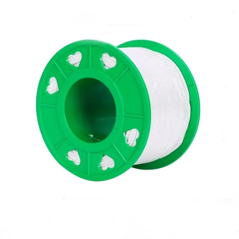 100M/ Roll 3/3.5/4/5/5.5/6mm Nylon Pull Starter Recoil Engine Start Cord Rope Lawnmower White for 168/170/188/190F