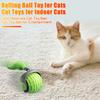 Интерактивный кошачий мячик, самокатящийся умный мяч, автоматическая движущаяся игрушка-мяч, электрическая игрушка для домашних собак/кошек