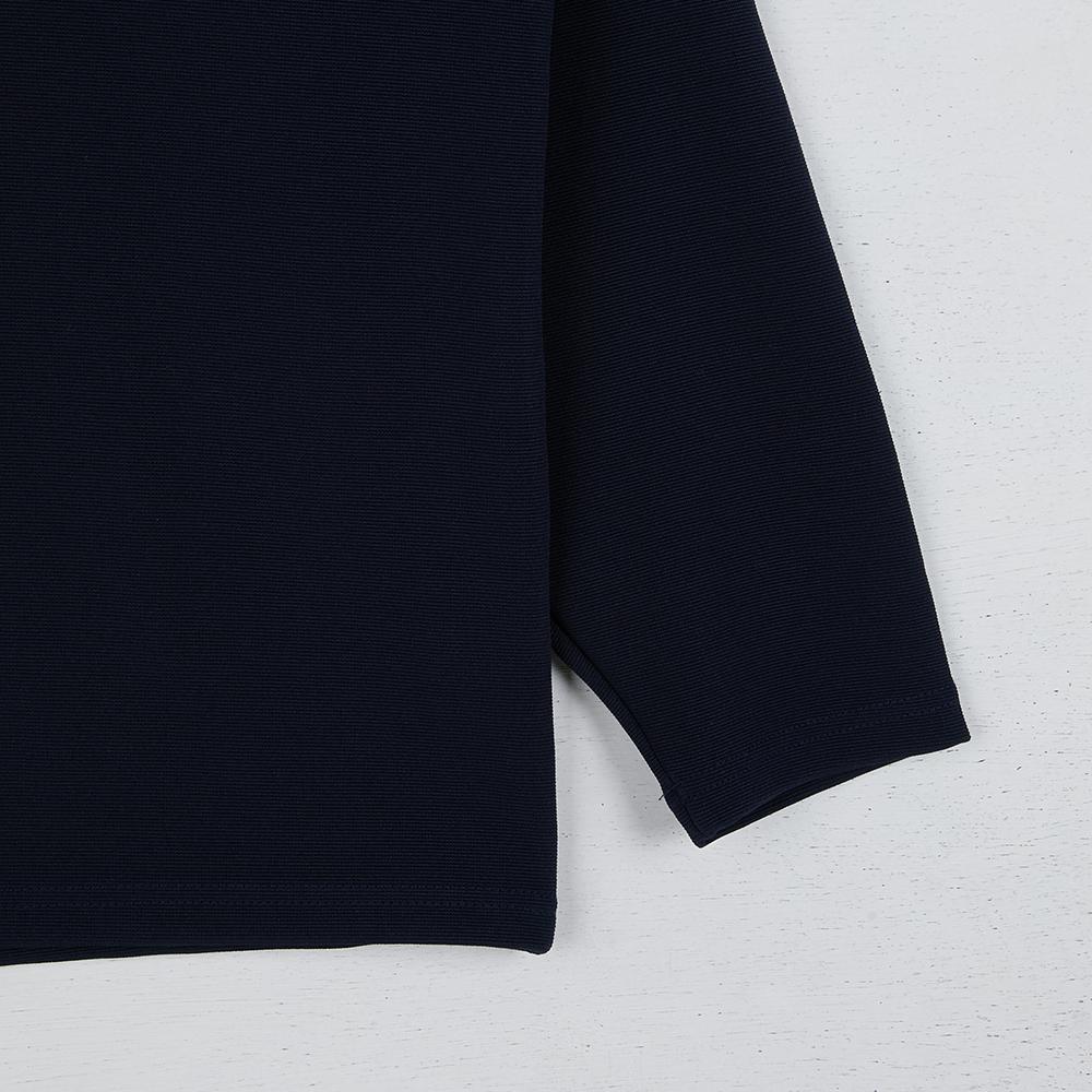 BYMONO [Большие размеры M-6XL] Mono Life Новая Технология Однотонная Футболка с Длинным Рукавом