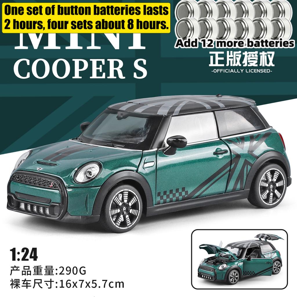 1:24 BMW MINI Cooper S F56 Британский Компактный Спортивный Хэтчбек Металлический Литой Модель Автомобиля Домашний Модный и Настольный Дисплей Украшение