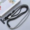 Simple Handwoven Mobile Phone Lanyard Universal Case Crossbody Shoulder Card Neck Cord Clip Hang Anti-lost Wrist Strap