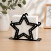 Hollow Retro Napkin Holder Heavy Duty Napkin Container Exquisite Napkin Storage Shelf  Hotel Use