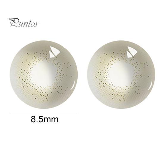 1 пара контактных линз диаметром 8,5 мм, цветные, удобные в ношении, многофункциональные носочные линзы с неионогенным гидрогелем для повседневной жизни