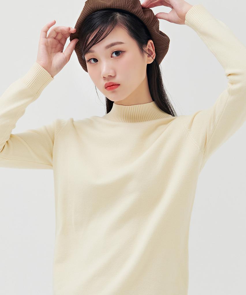 CHASECULT Women'S Mock Turtleneck Sweater-Bgzg5204E05
