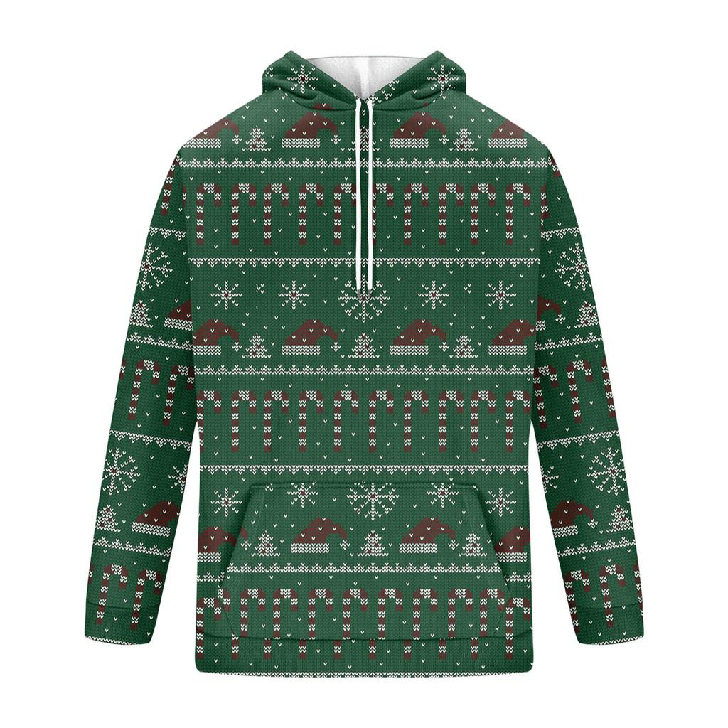 Мужской Спортивный Повседневный С Длинными Рукавами С Карманом Капюшон Толстовка