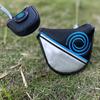 Mallet Putter Head Cover Magnetic Suction Buckle Long Semicircle Golf Accessories for Putter Type2