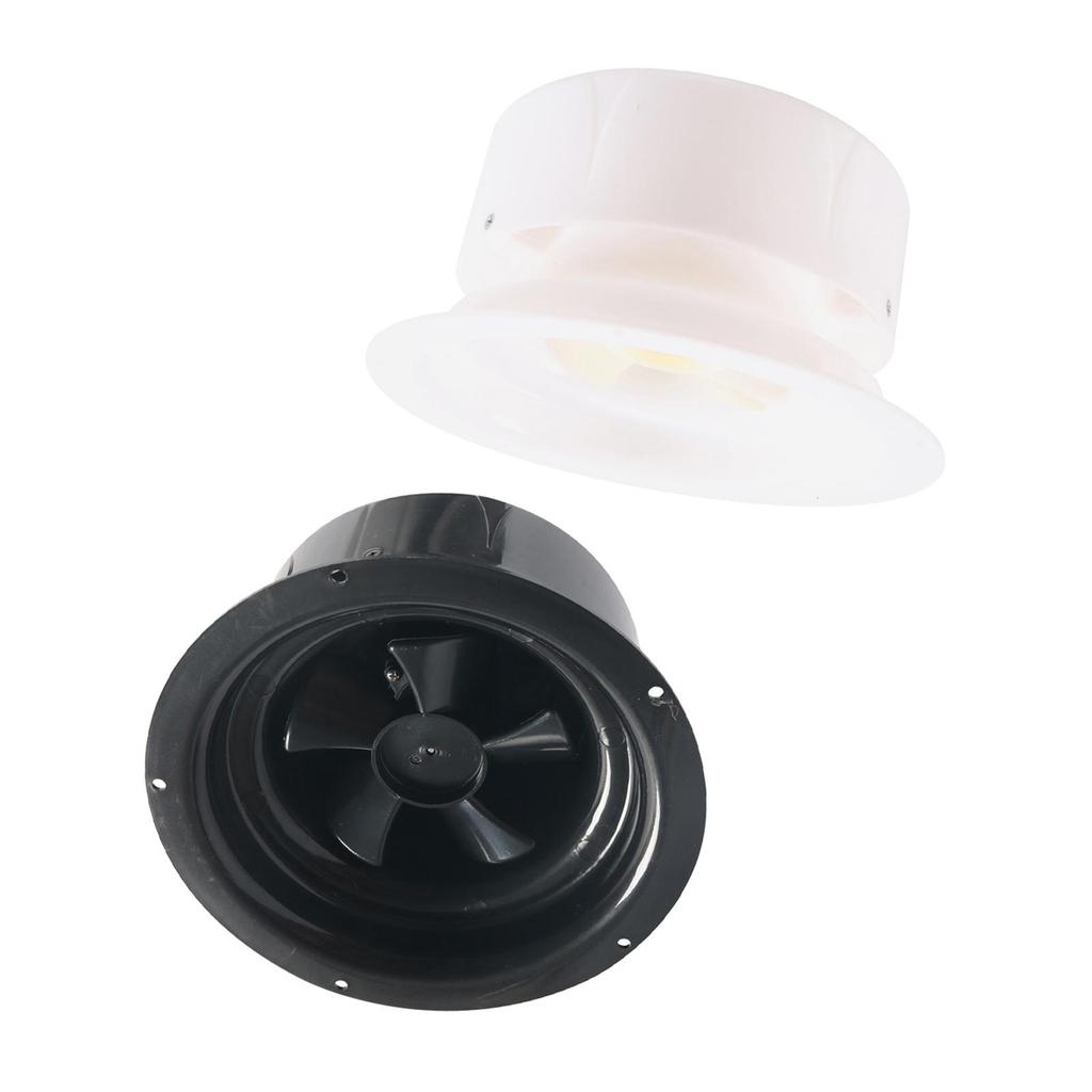 Ventilation Fan Vent .4V Solar Powered Easy to Install, Accessories for Marine, Trailer, ,
