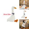 Soft White Goose Plush Doll Cute Sleeping Pillow Perfect Funny Sweet Gift For Friends