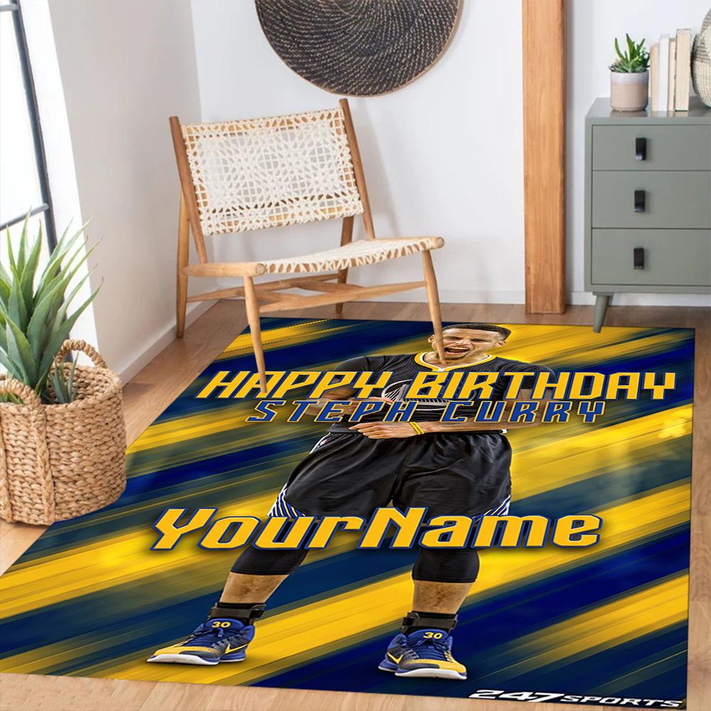 Curry Personalized Name Carpet Suitable For Study Room Game Room Living Rooms Entryway Antislip Rug Anime Office Decor