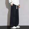 Homlean Men's Cotton Casual Straight-Leg Pants HZ92