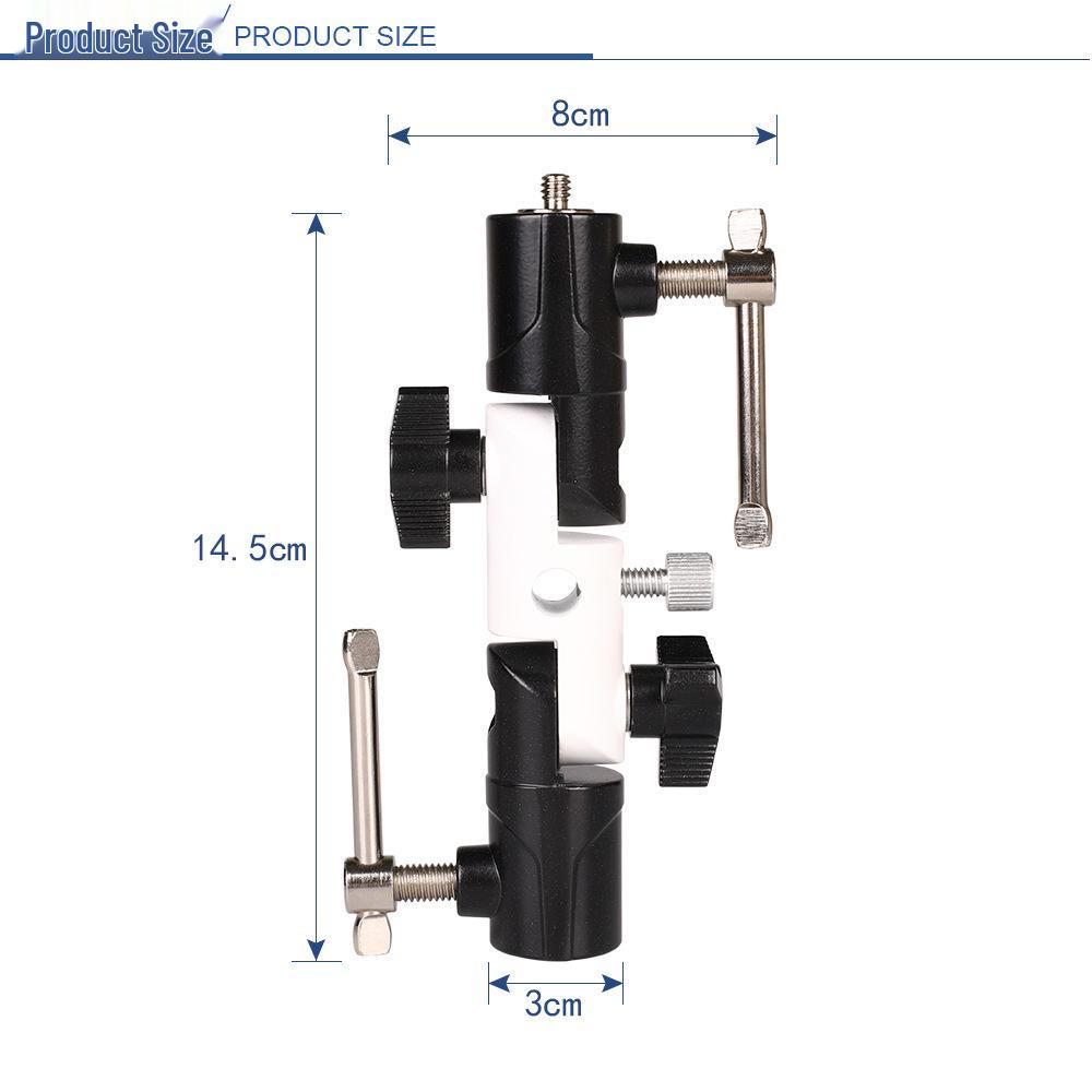 Держатель вспышки со светоотражающим зонтом и штативом для камер