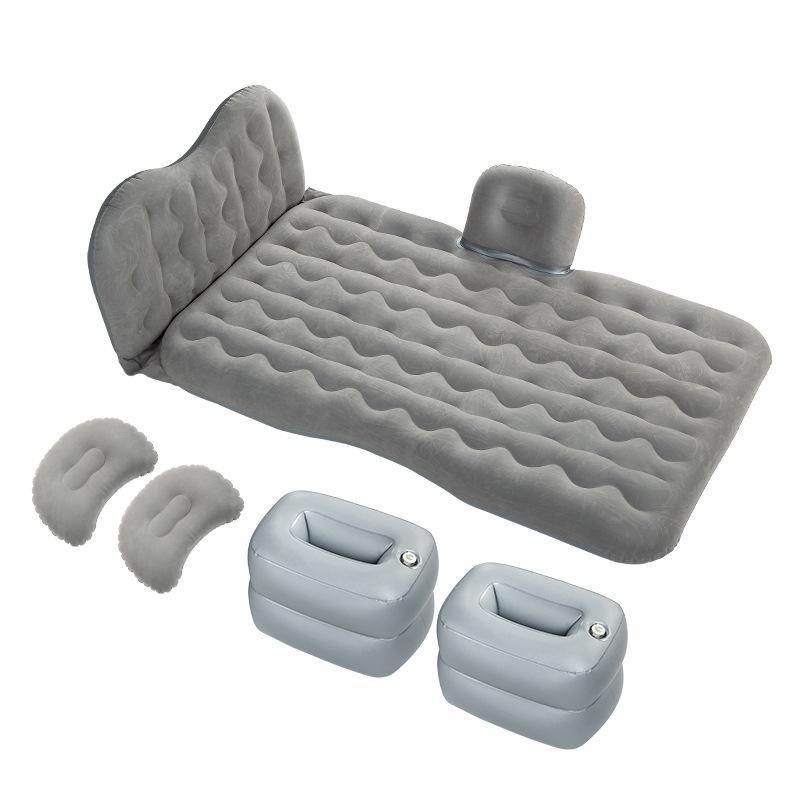 Автомобильная утолщенная раздельная надувная кровать для автомобиля, складная кровать для внедорожника, седана, задняя выхлопная труба, кровать, аксессуары для автомобильной кровати