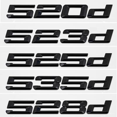 Автомобиль 3D ABS багажник 520d 523d 525d 528d 530d 535d 540d буквы логотип значок эмблема наклейка наклейка для BMW 5 серии E60 F10 F11