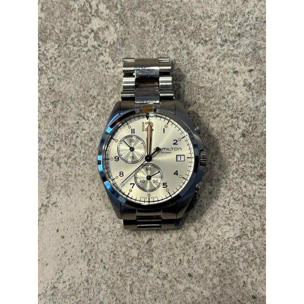 Used Hamilton / Khaki Pilot Chronograph H765120 / Quartz