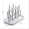 Multi Purpose Baby Bottle Drying Rack Eco-friendly Bottle Dryer Holder Removable Drinking Cup Baby Bottle Drying Rack with Tray