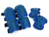 Kids Protector Medium Blue and Palm Protector Set [Sagisaka] Set, Size, (Ages 4-9) Knee, Elbow,