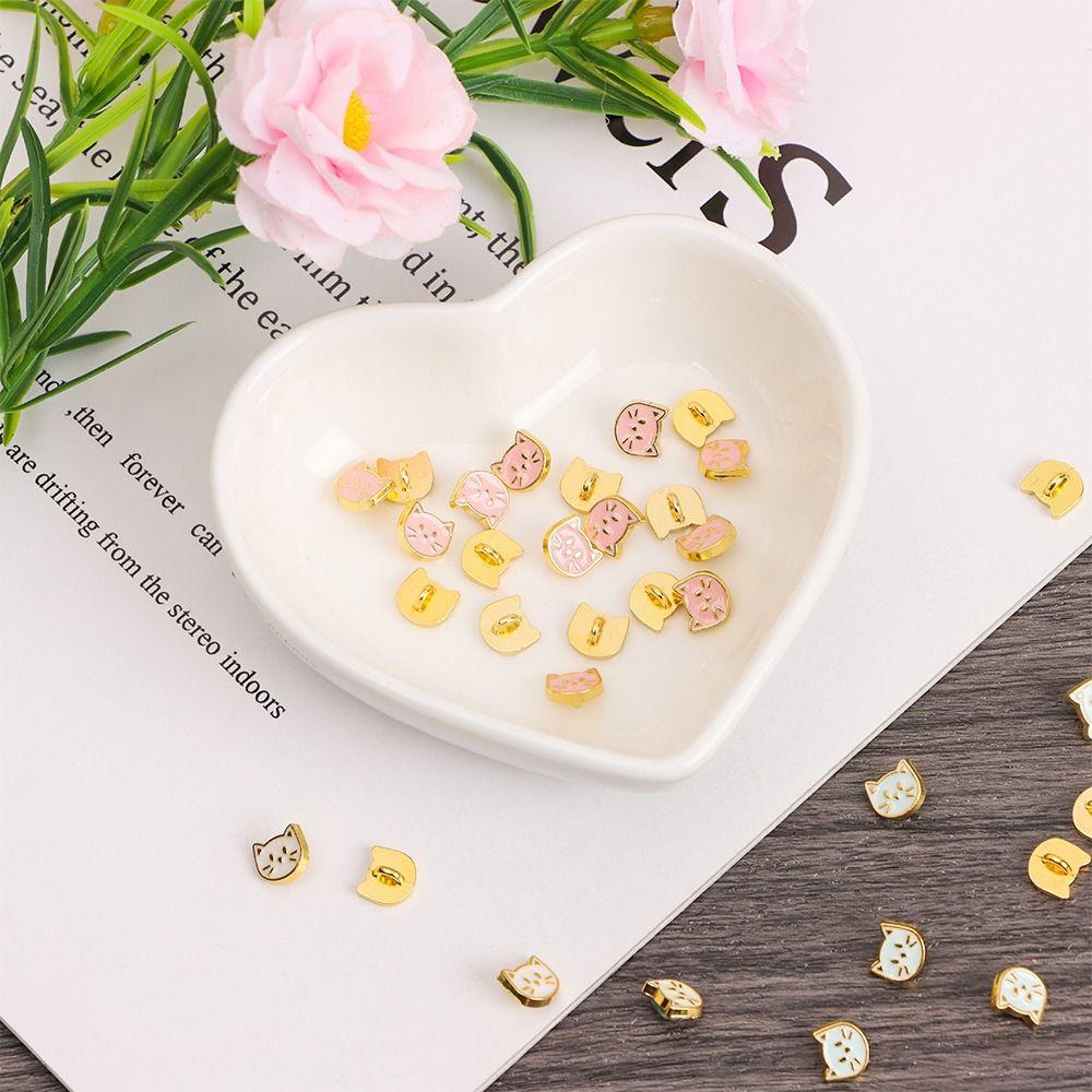 Shoes Sewing Accessories Ultra-small Buckle 1/6 Dolls Clothing Doll Belt Buckles Doll Cat Buttons