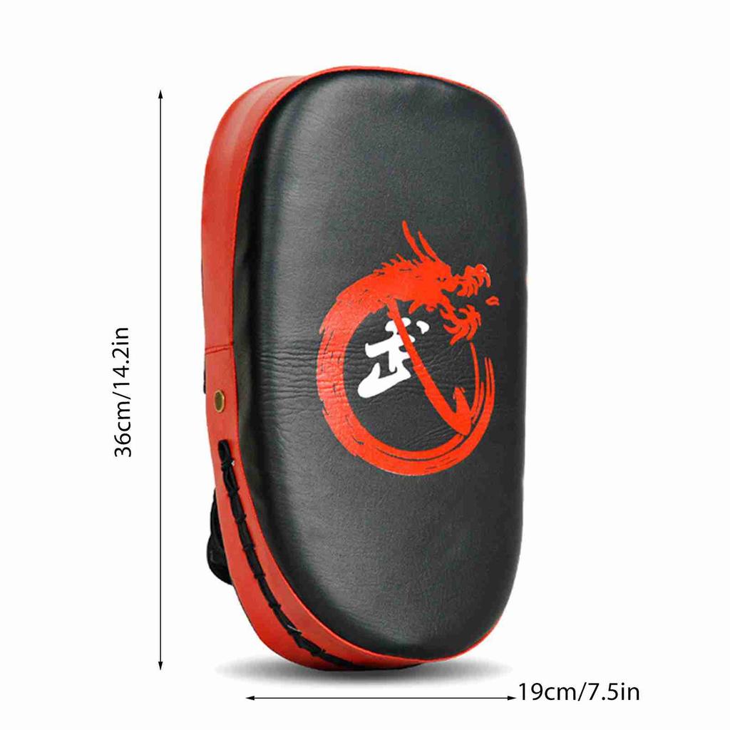 Boxing Pad Kick Boxing Muay Thai Punching Pad Curved Strike Shield Boxing Training Mitt Punching Pad Arc Pad Boxing