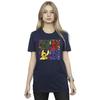 Disney Womens/Ladies Lilo & Stitch Pop Art Cotton Boyfriend T-Shirt