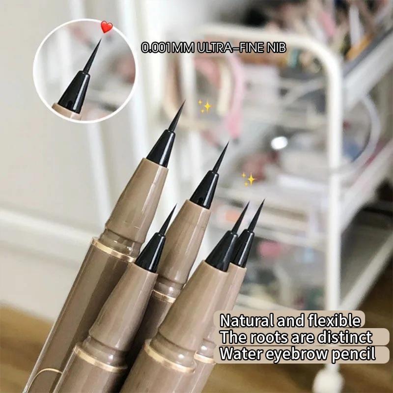Matte Liquid Eyeliner Pen 4 Colors Ultra-fine Head Waterproof Lasting Lying Silkworm Lower Eyelash Eye Liner Quick Dry Makeup