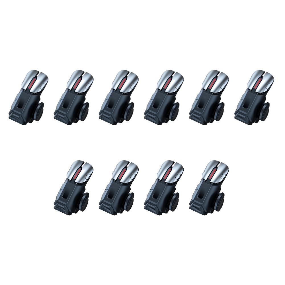 5-1Pairs 6 Finger Game Controller for PUBG Game Mobile Gamepad Trigger Joystick Shooter Fire Button Controller for PUBG Mobile