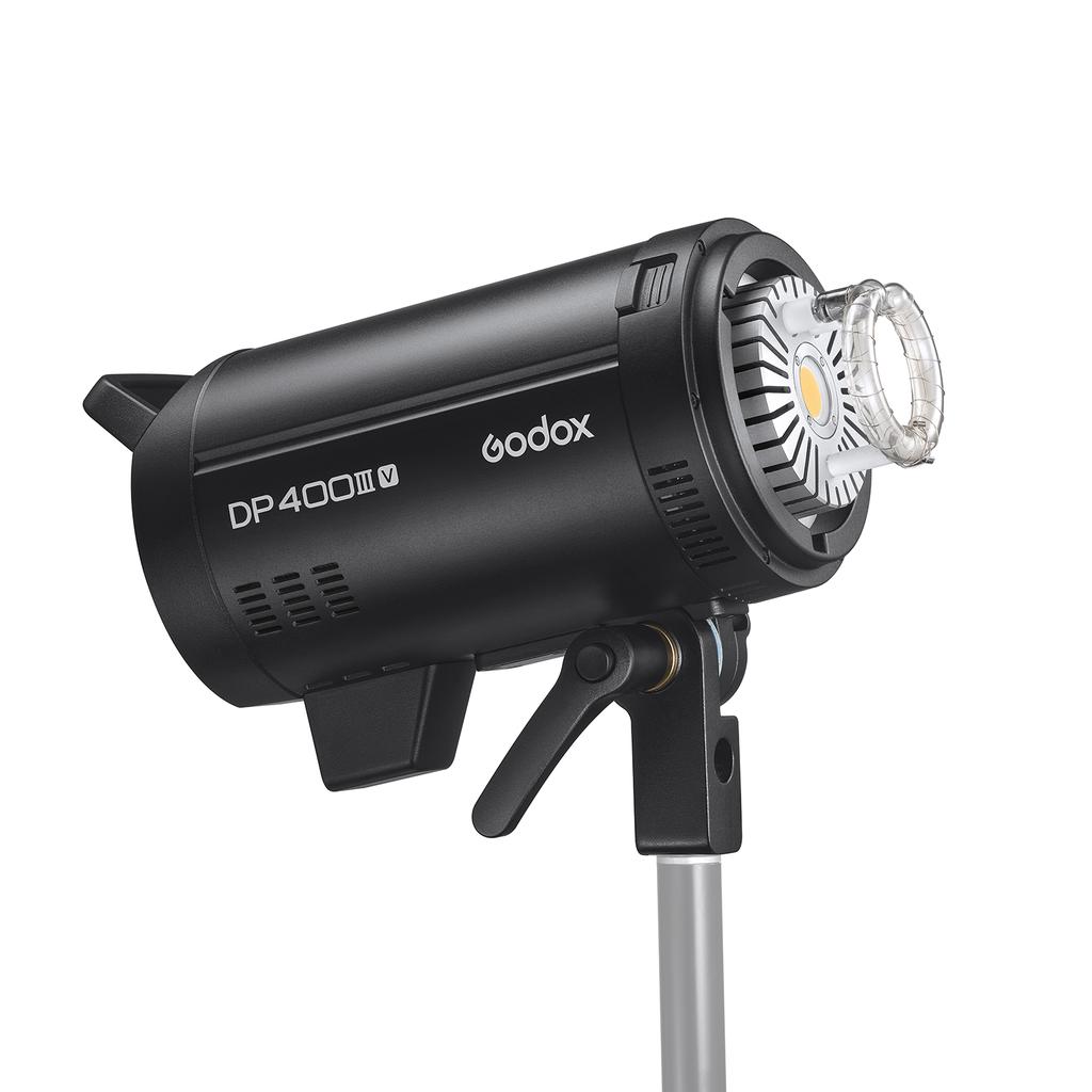 Godox DP400III-V Модернизированная студийная вспышка мощностью 400 Вт GN87 Встроенная стробоскопическая подсветка 5600+/-200K